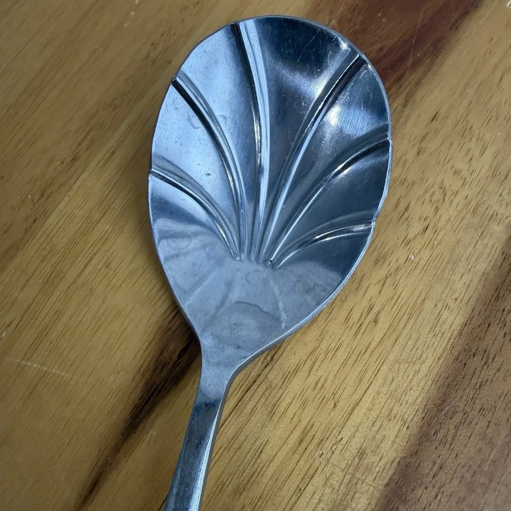 Kaysons Stainless Steel Shell Floral Design Taiwan Replacement‎ Spoon Dining